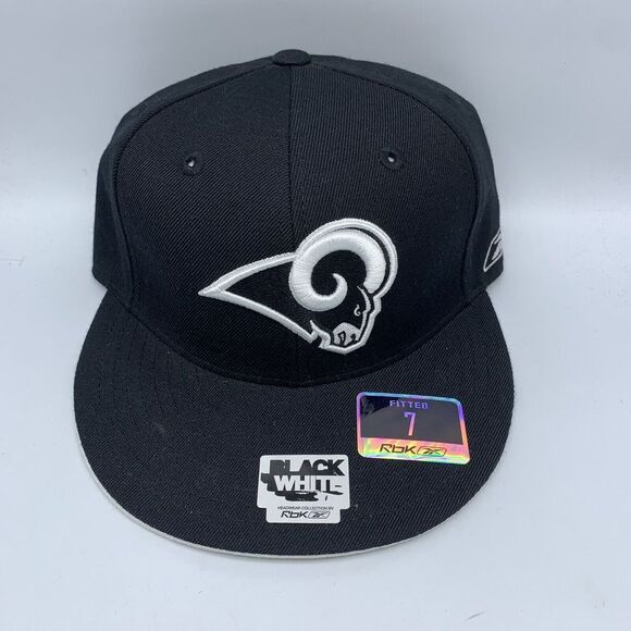 Reebok Other - Vintage Los Angeles Rams Size‎ 6 7/8 NFL Reebok Mens Hat Fitted Cap